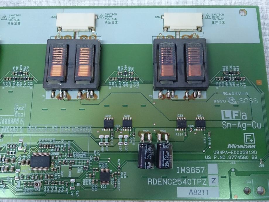 LCD inverter U84PA E0005812D IM3857