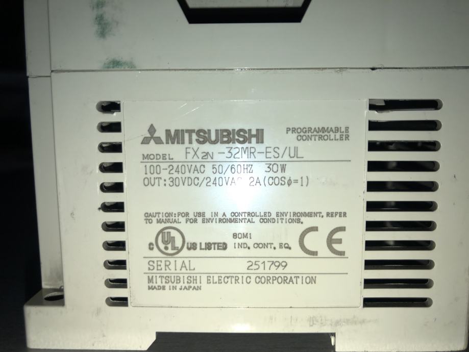 Mitsubishi melsec fx2n