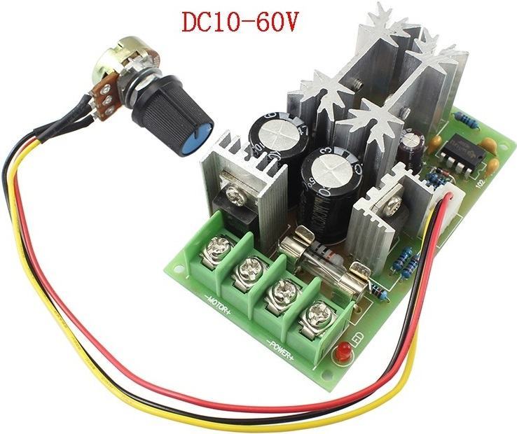 REGULATOR NAPONA OKRETAJA MOTORA DC 10-60V PWM 20A