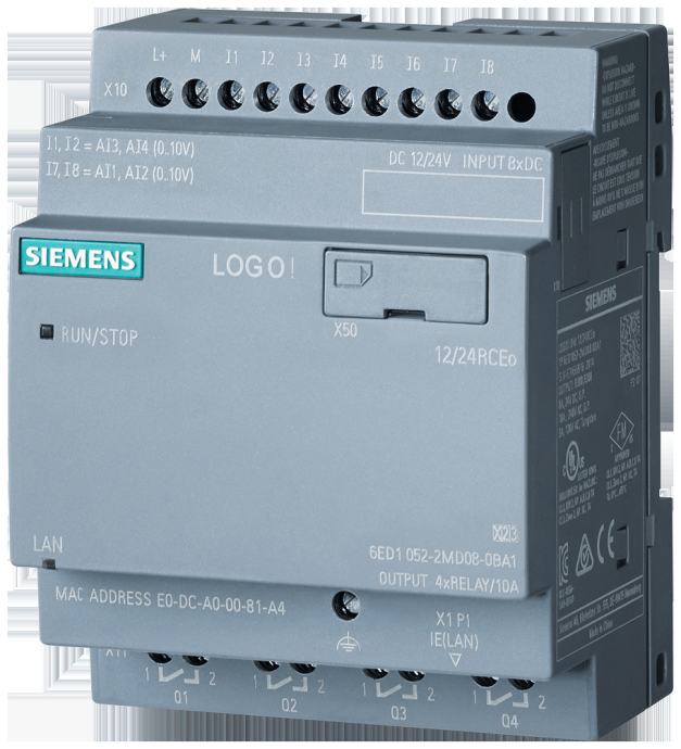 Siemens LOGO! 12/24RCE logički modul 12/24V relejni, bez displeja