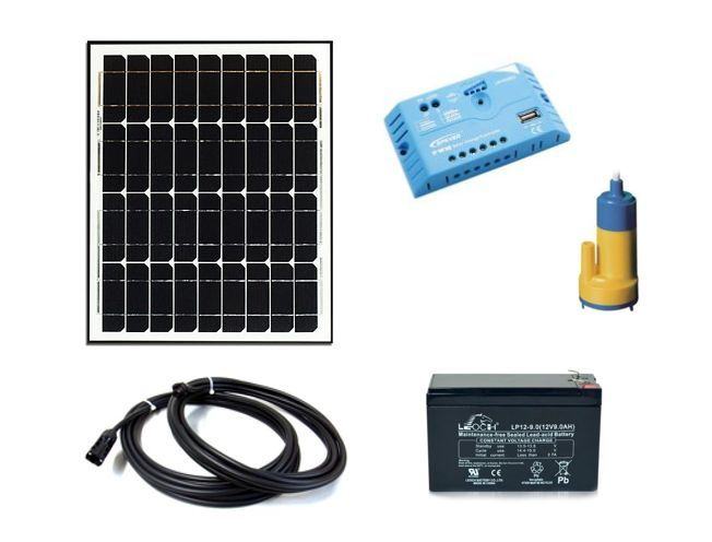 Solarni kit vrt sistem i pumpa 12V - 30W