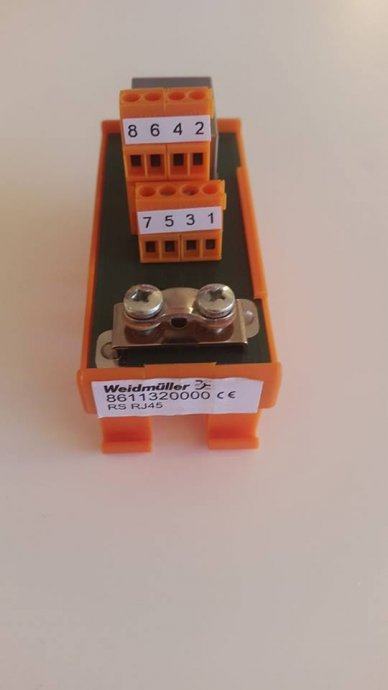 Weidmuller Konektor, plug-in RJ45