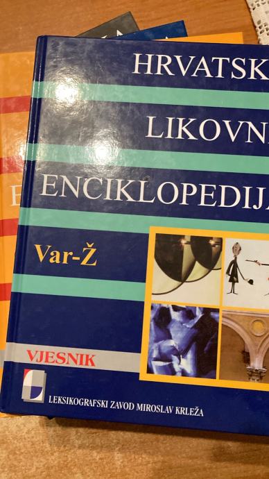 HRVATSKA LIKOVNA ENCIKLOPEDIJA KOMPLET 1-8