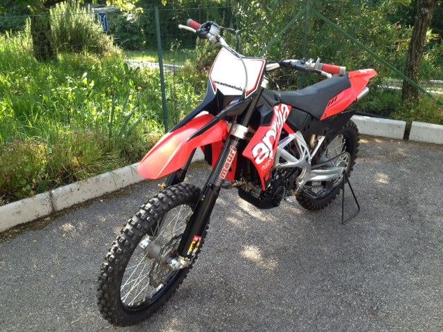 Машина aprilia mxv 450