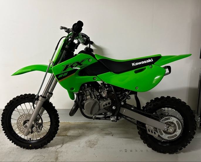 Kawasaki kx65, 2022 god.