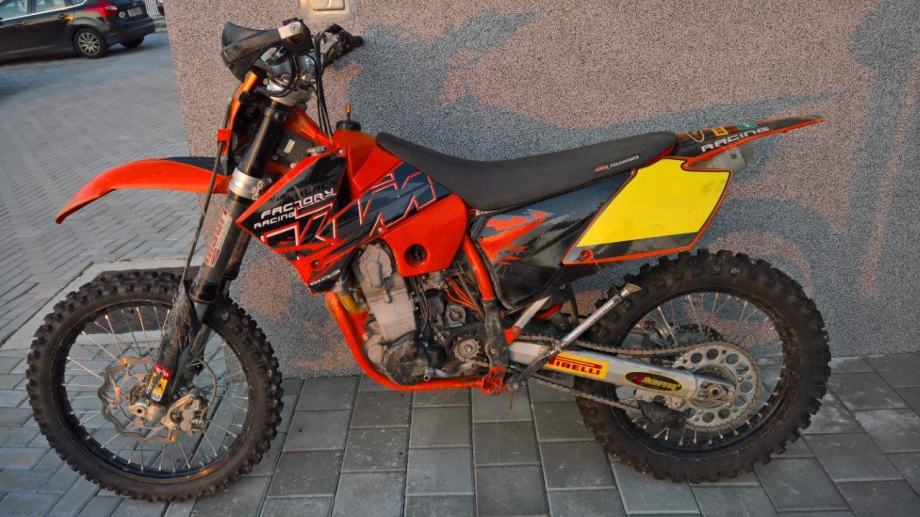 KTM EXC 450 cm3, 2004 god.