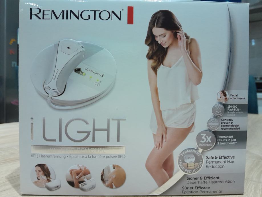 Remington iLIGHT ipl hair removal