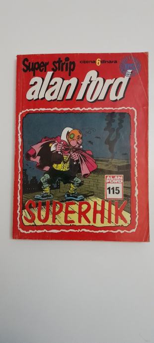 ALAN FORD  115 : SUPERHIK (SUPER STRIP )