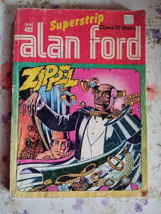 Alan Ford br. 433 Zippel za 8 eura.