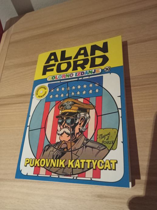 Alan Ford CPG Kolor - Pukovnik Kattycat