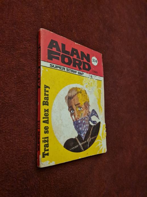 Alan Ford Superstrip br. 6 - Traži se Alex Barry - kartonac