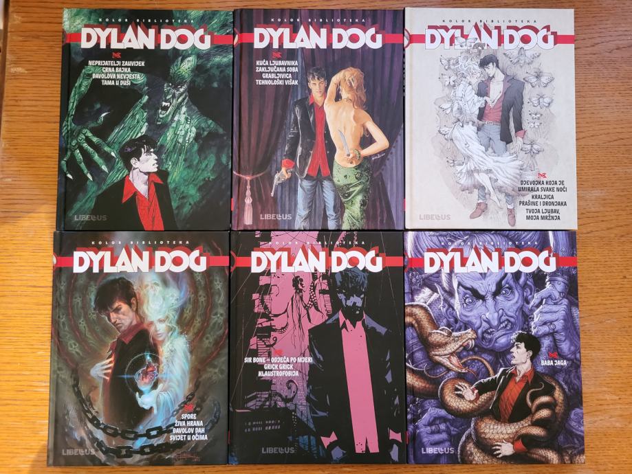 LOT Dylan Dog Kolor Biblioteka Libellus 7 komada