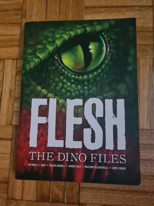 FLESH - THE DINO FILES - 2000 AD.