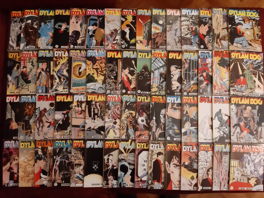 LOT Dylan Dog Slobodna Dalmacija 50 komada