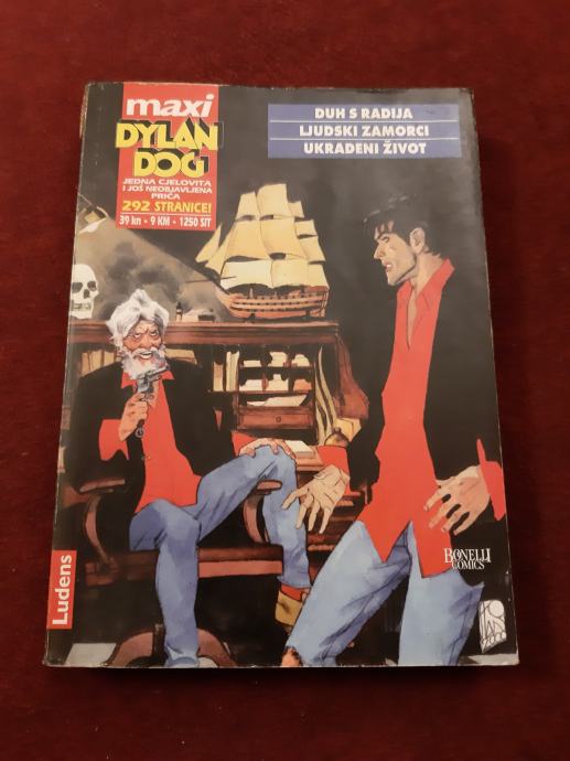 Dylan Dog Ludens Maxi br.1-Duh s radija-Ljudski zamorci-Ukradeni život