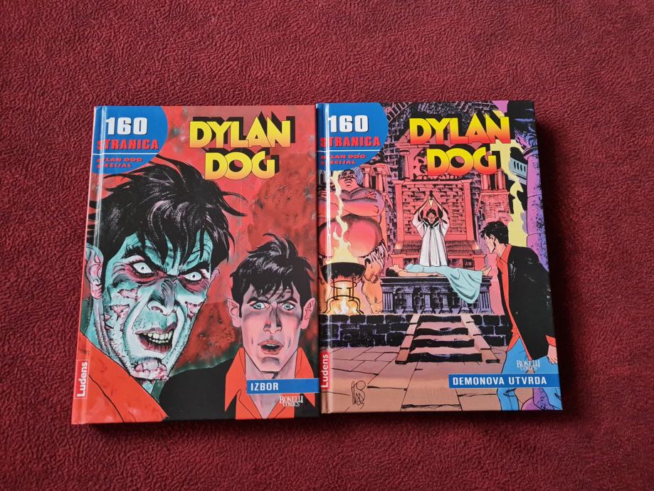 LOT Dylan Dog Ludens Specijal HC br. 8 i 9