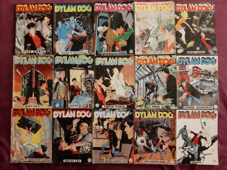 LOT Dylan Dog SD 15 komada