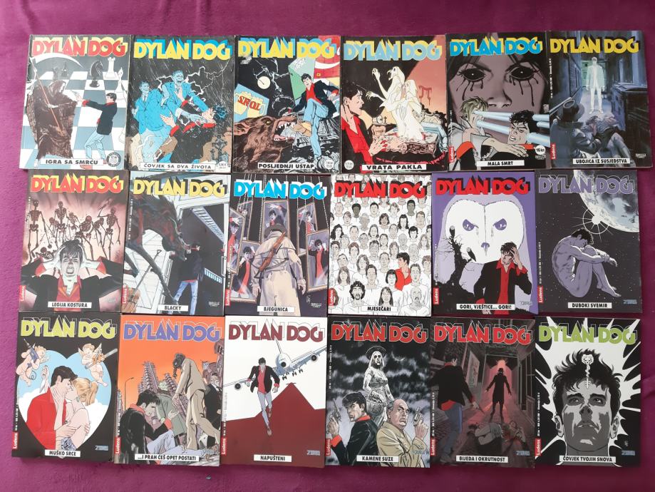 LOT Dylan Dog SD i Ludens 18 komada