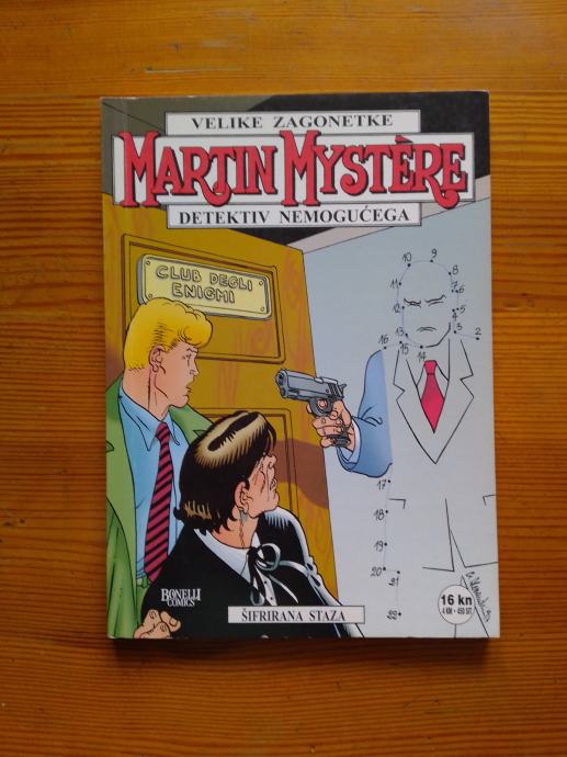 Martin Mystere Strip Agent br.56 Šifrirana staza