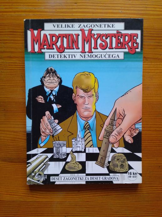 Martin Mystere Strip Agent br.55 Deset zagonetki za deset gradova