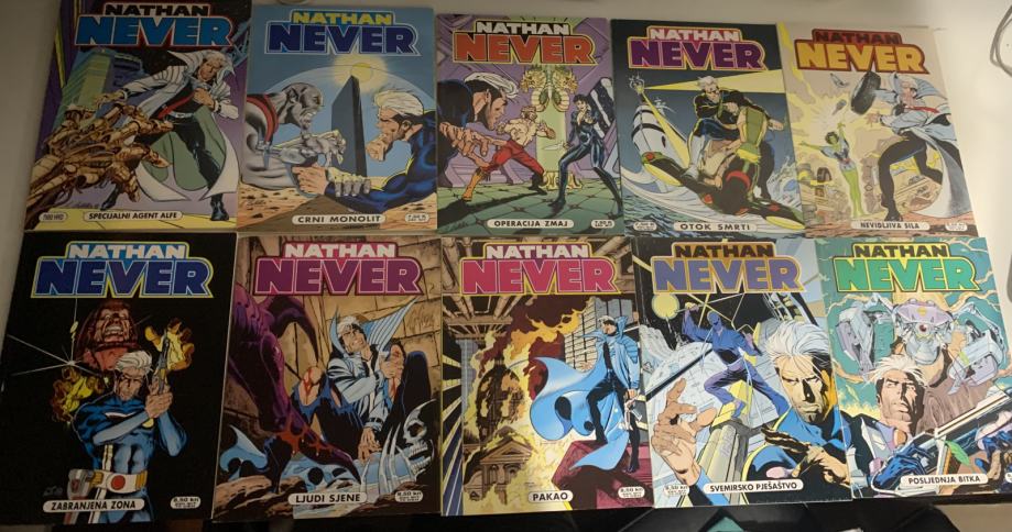 Lot Nathan Never 1- 34