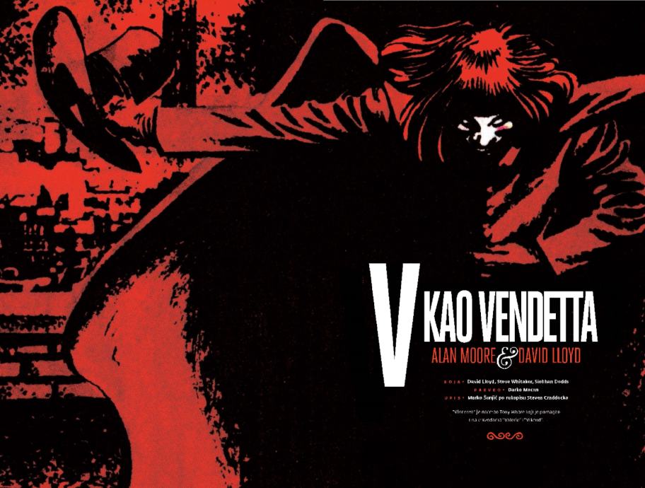 Strip V KAO VENDETTA, ALAN MOORE & DAVID LLOYD