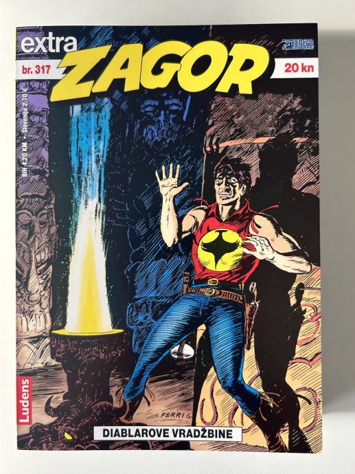 ZAGOR EXTRA 317 - DIABLAROVE VRADŽBINE (GLANC)