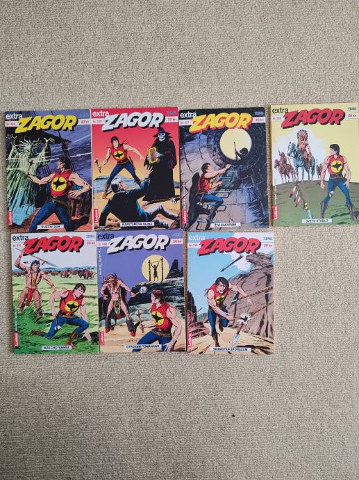 Zagor Extra LOT 7 stripova