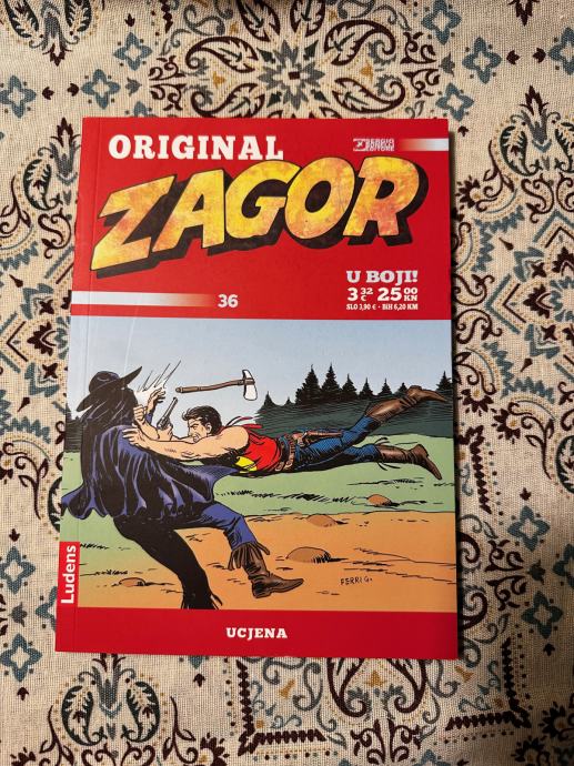 ZAGOR | ORIGINAL U BOJI BR. 36 | UCJENA