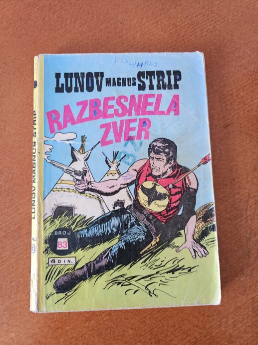 Zagor Razbesnela zver,Blek usaljenik Zukor.