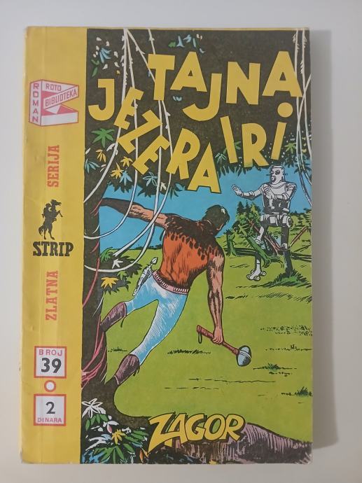 Zlatna serija 13, Tajna jezera Iri, Zagor