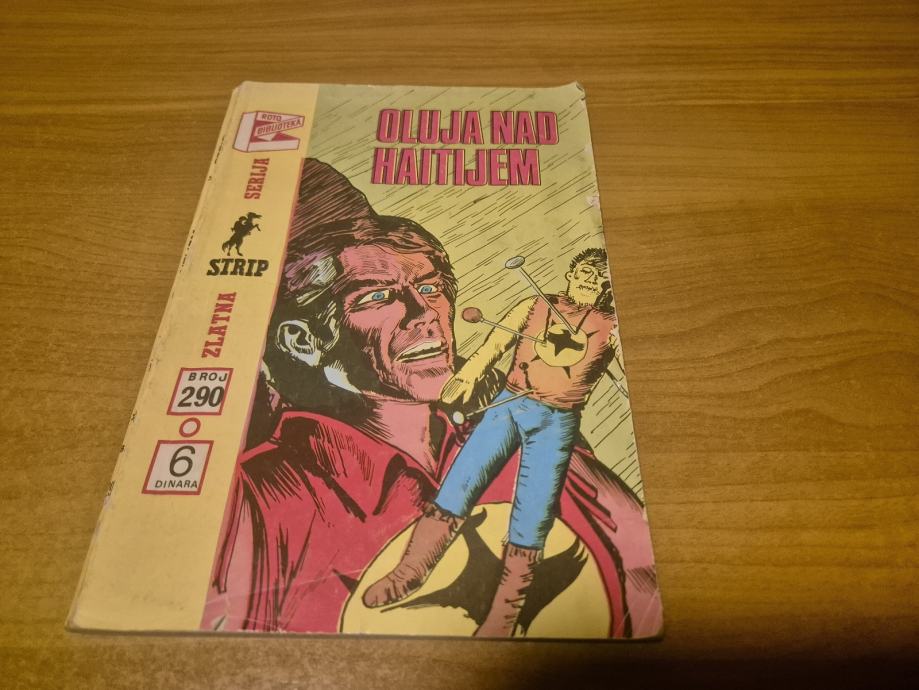 Zlatna serija 290,Zagor,Oluja nad Haitijem