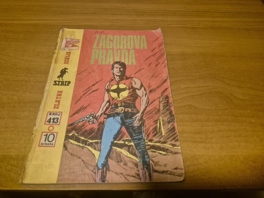 Zlatna serija 413,Zagor,Zagorova pravda