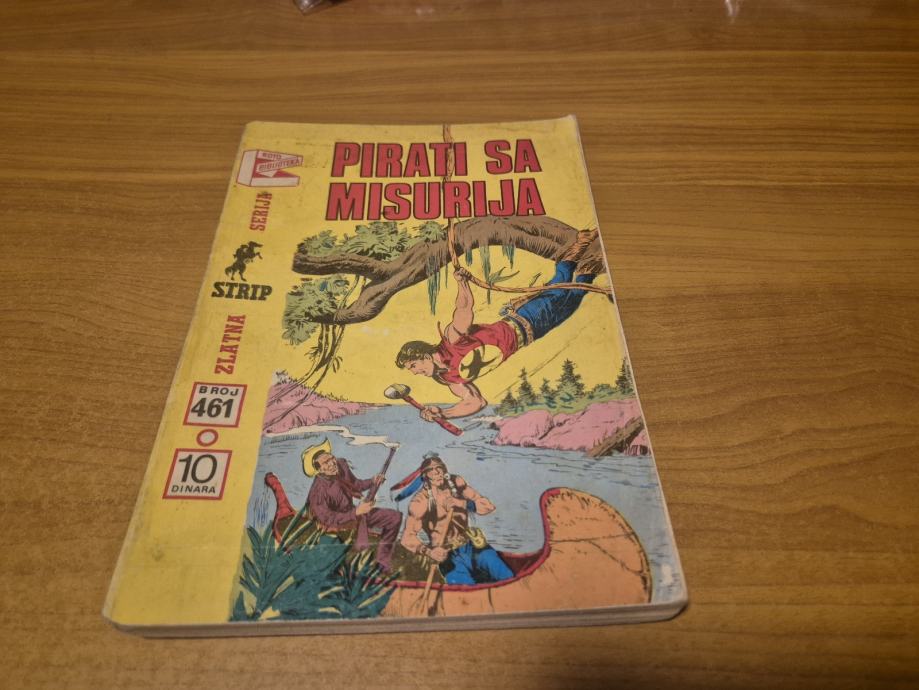 Zlatna serija 461,Zagor,Pirati sa Misurija