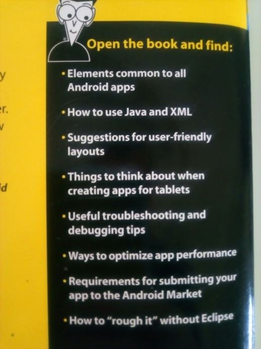 ANDROID Application Development all in one for DUMMIES