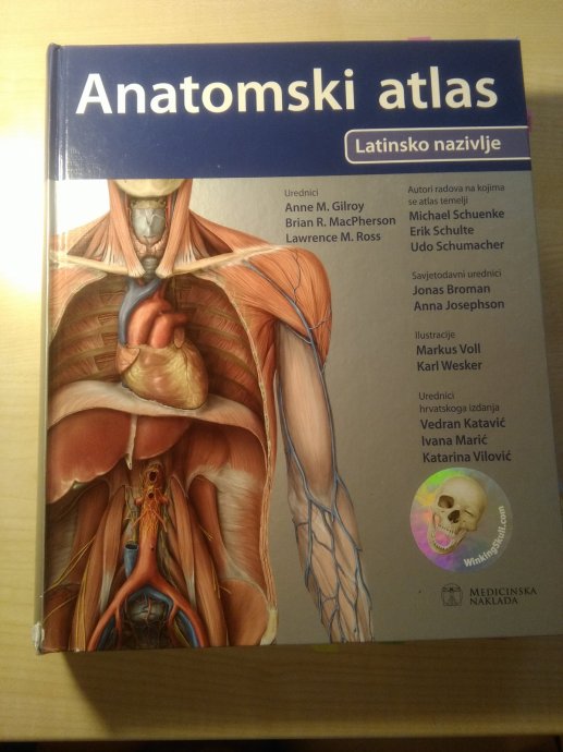 Gilroy anatomski atlas