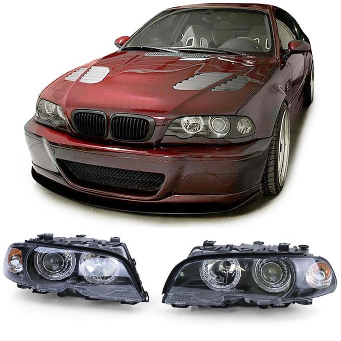 bmw serije 3 e46 kupe kabrio 99-03 angel eyes svjetla