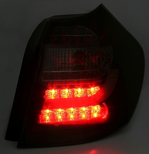  LED  Stop  svjetla lampe  za BMW serije 1 E81 E87 Crna