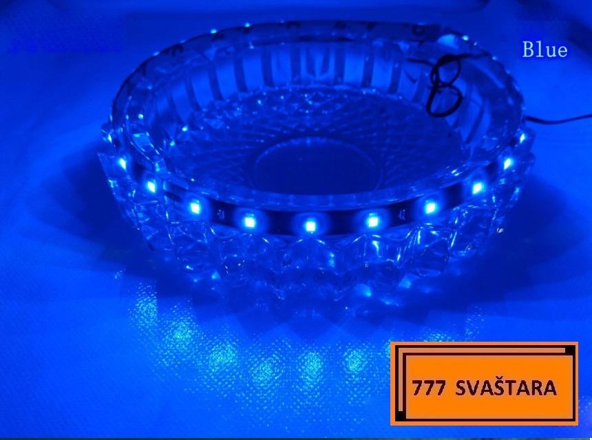 Led traka za auto -silikonska - 60cm - Plava