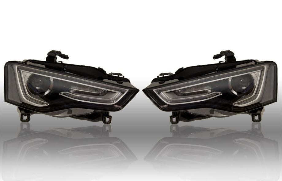 ORIGINAL  BI-XENON FAROVI S LED TFL ZA AUDI A5 8T - FACELIFT MODELE