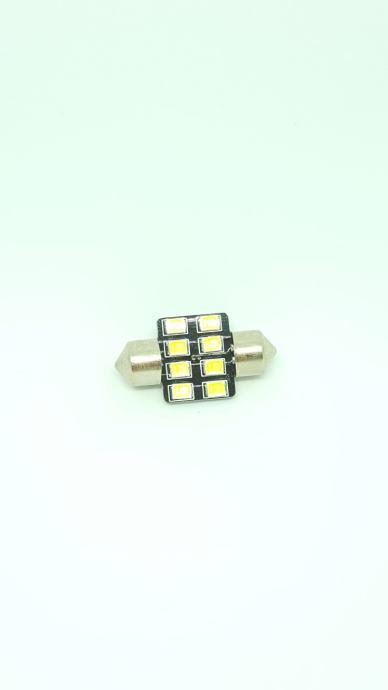 LED 32 mm CANBUS VALJKASTE FEASTOON SULFITNE 8 SMD 2835 6 MJ. GAR.12V