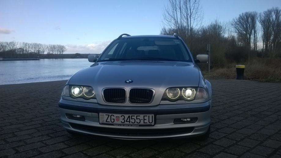 BMW E46 xenon angel eyes