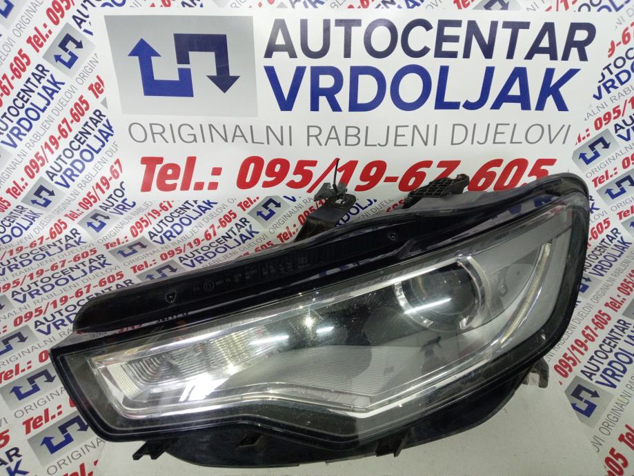 Far Xenon /Audi A6 4G 2013 /Lijevi 4G0941005C/Oštećenje kopče