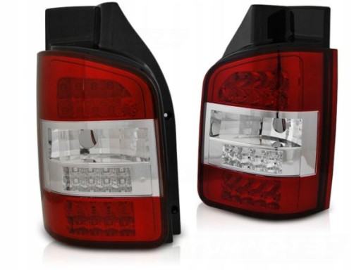 LAMY LED RED WHITE VW T5 10-15 TRANSPORTER