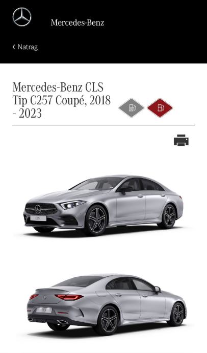 MERCEDES CLS W257 FAR L+D MULTIBEAM