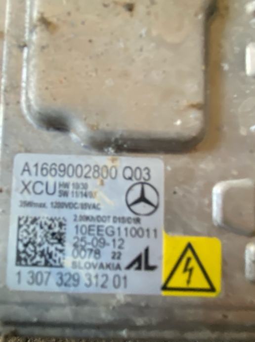 Mercedes ML / GLE W166 balast A1669002800