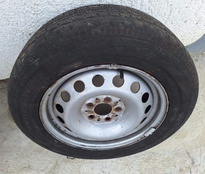 Čelična felga 16 5x120 sa gumom Rezervni Kotač Original VW T5.Kombi T6