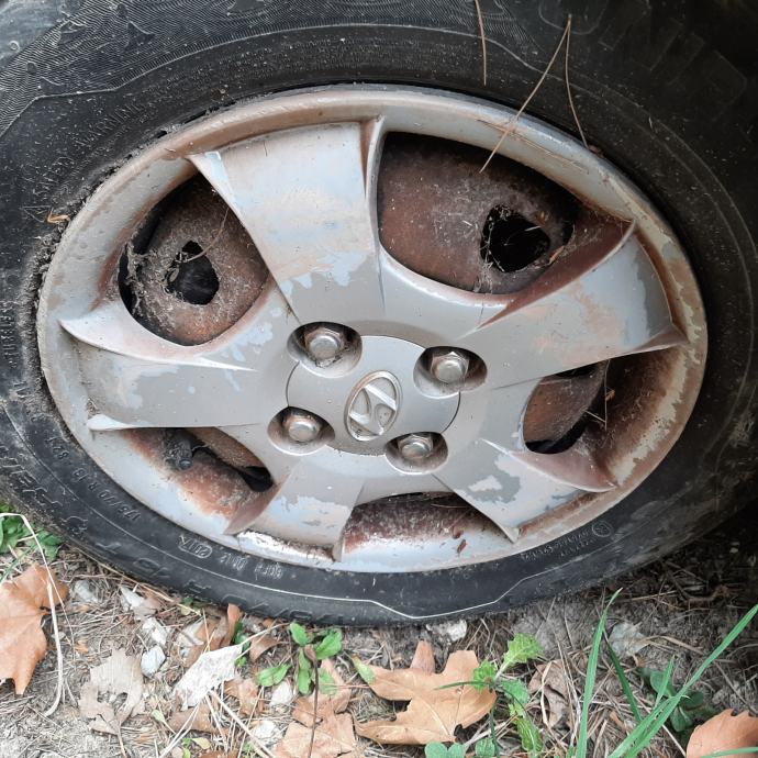 Čelične felge 13'' rupe 4x100, 4 kom. Hyundai Accent