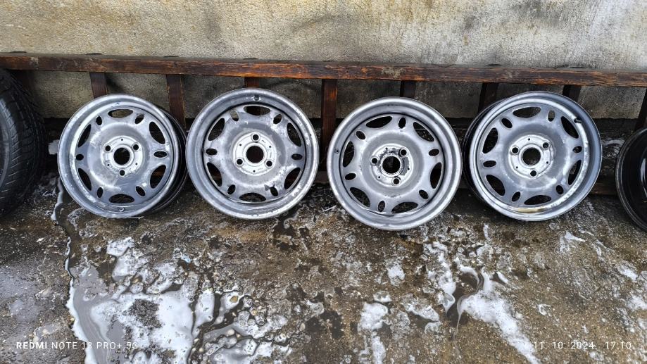 Čelične felge  15'' rupe 3x112. SMART FOR TWO. (Set 60.eur)