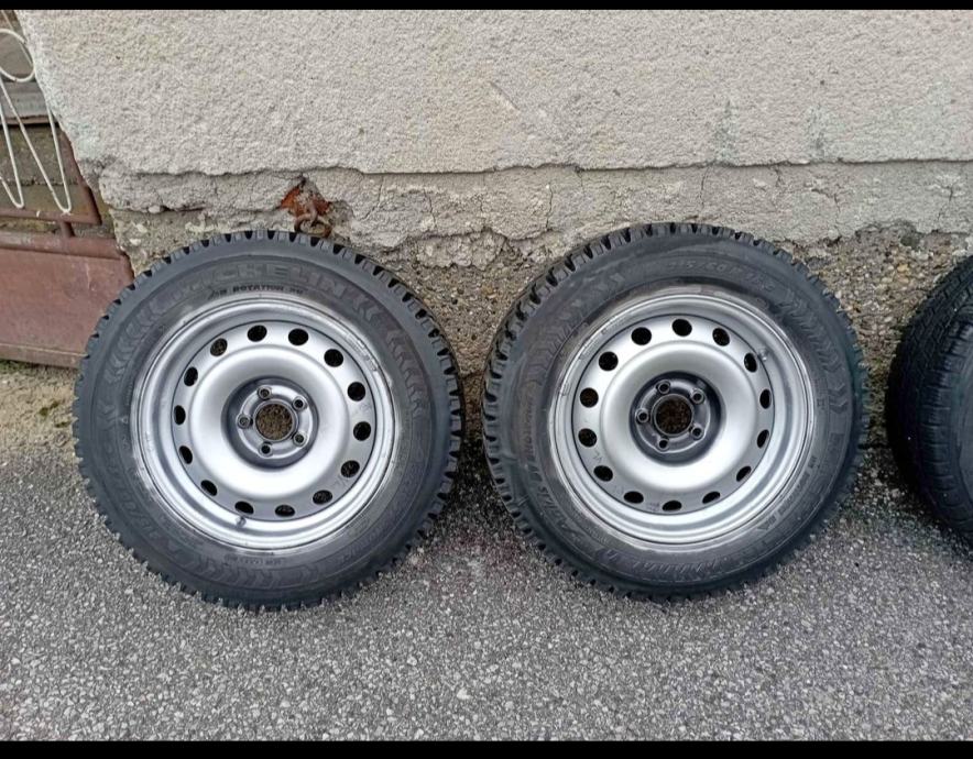 Čelične felge 16'' rupe 5x108, 4 kom.